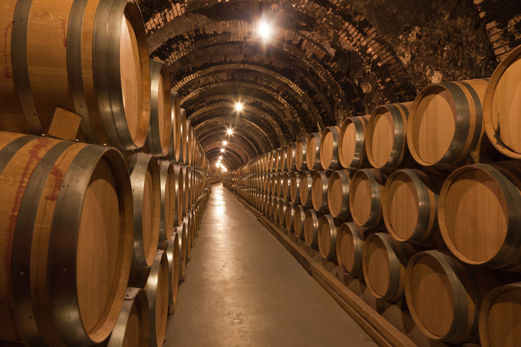 Cave à vin traditionnelle